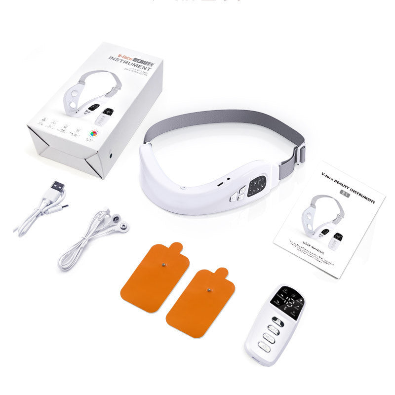Remote Control Type EMS Micro Current Massage V Face Slimming