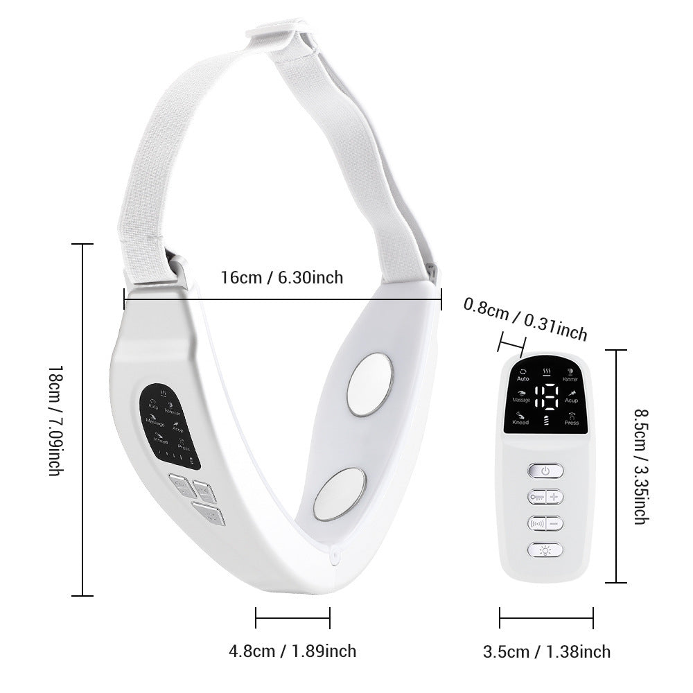 Remote Control Type EMS Micro Current Massage V Face Slimming